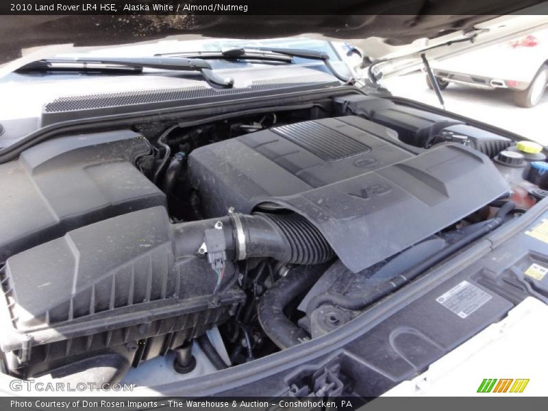 Alaska White / Almond/Nutmeg 2010 Land Rover LR4 HSE