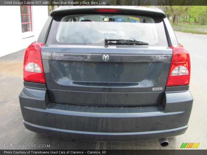 Steel Blue Metallic / Dark Slate Gray 2008 Dodge Caliber R/T AWD
