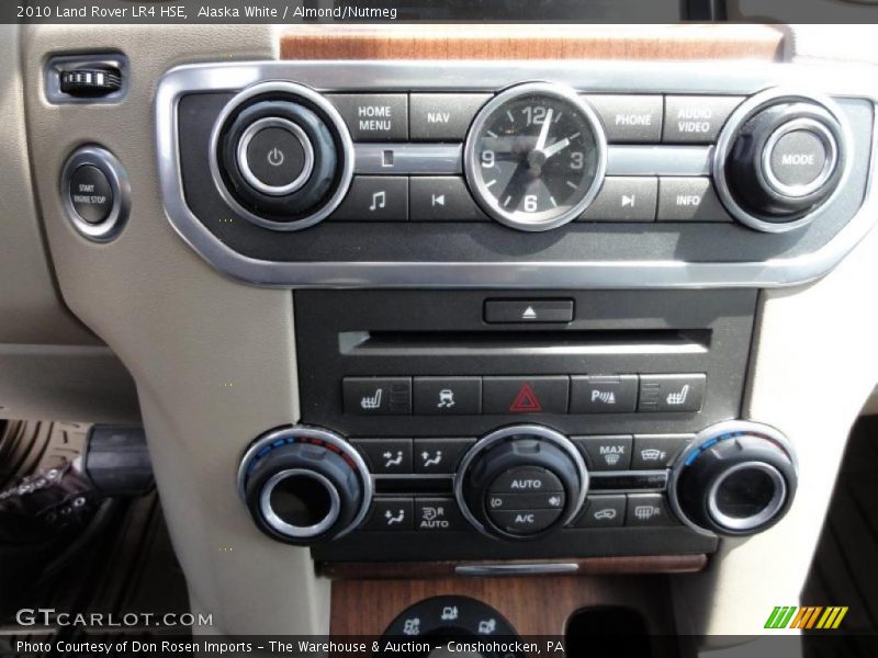 Alaska White / Almond/Nutmeg 2010 Land Rover LR4 HSE