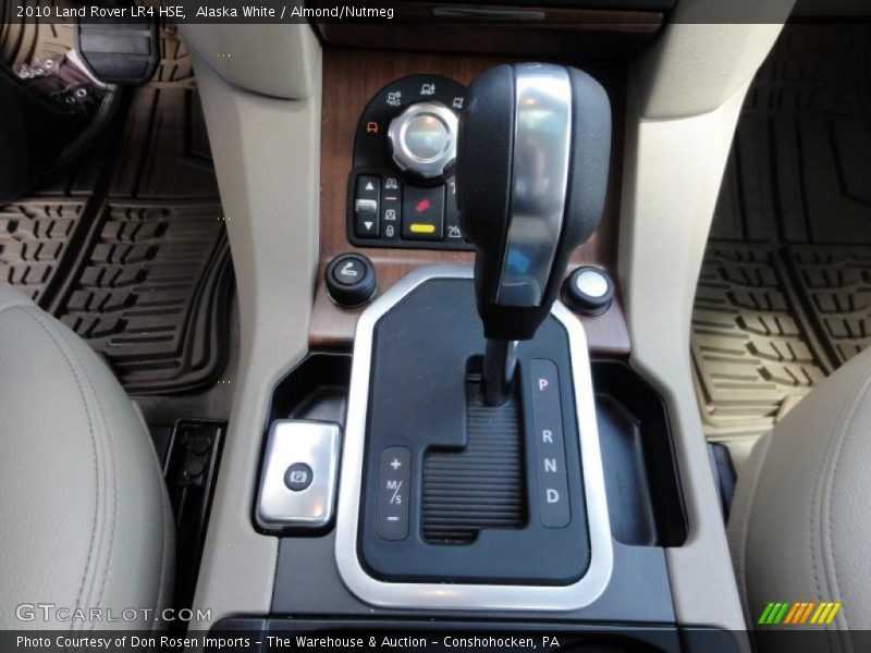  2010 LR4 HSE 6 Speed CommandShift Automatic Shifter
