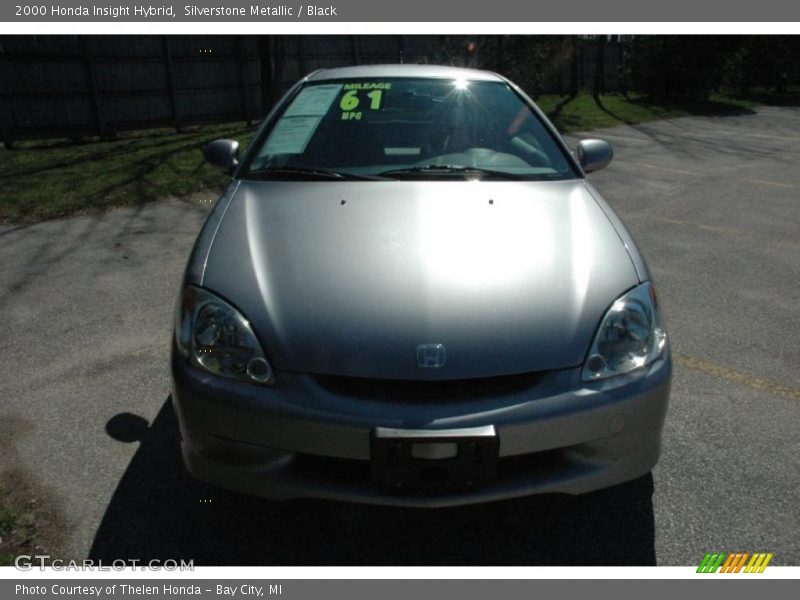 Silverstone Metallic / Black 2000 Honda Insight Hybrid