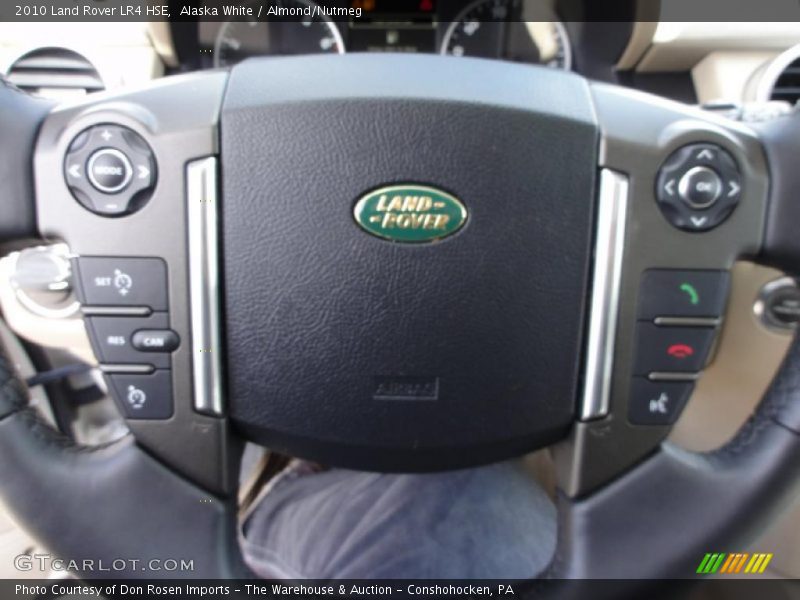 Alaska White / Almond/Nutmeg 2010 Land Rover LR4 HSE