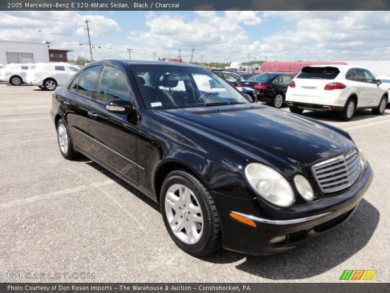 Black / Charcoal 2005 Mercedes-Benz E 320 4Matic Sedan