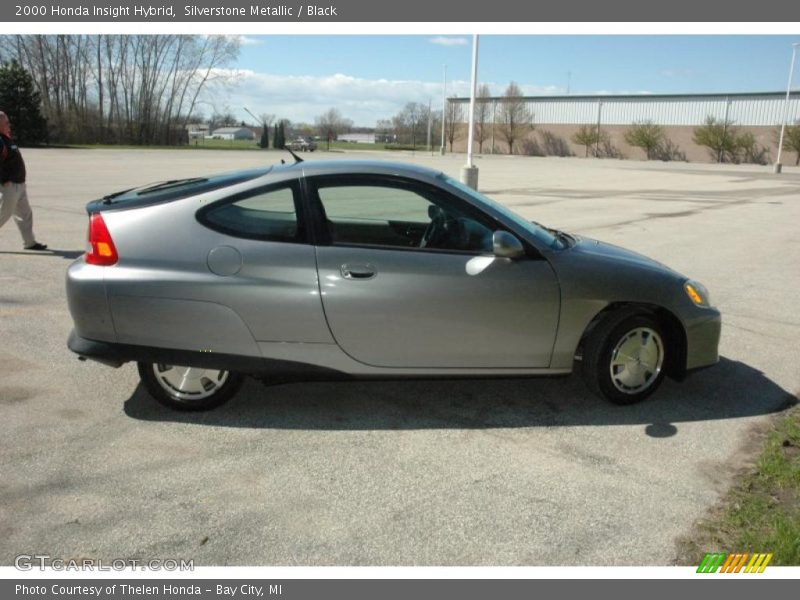 Silverstone Metallic / Black 2000 Honda Insight Hybrid