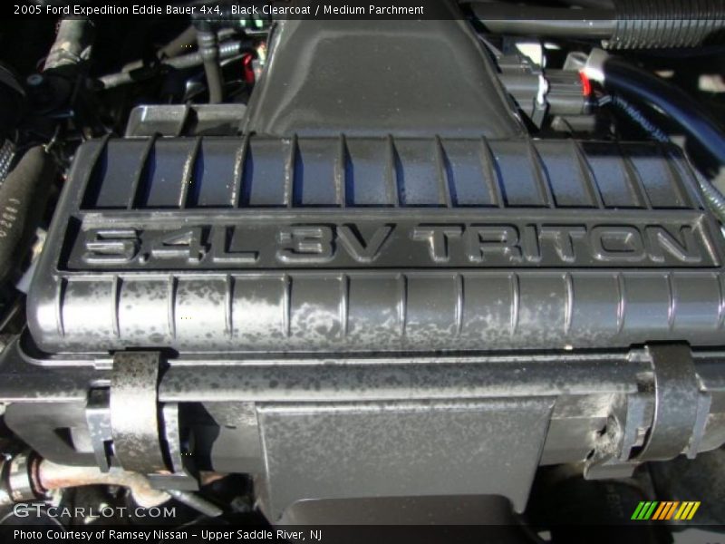 Black Clearcoat / Medium Parchment 2005 Ford Expedition Eddie Bauer 4x4