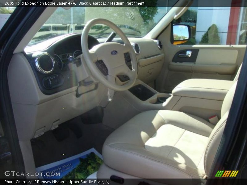Black Clearcoat / Medium Parchment 2005 Ford Expedition Eddie Bauer 4x4