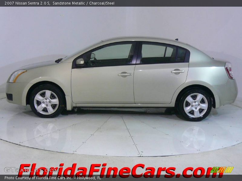 Sandstone Metallic / Charcoal/Steel 2007 Nissan Sentra 2.0 S