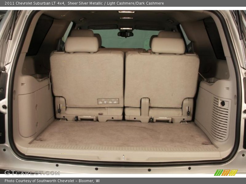 Sheer Silver Metallic / Light Cashmere/Dark Cashmere 2011 Chevrolet Suburban LT 4x4