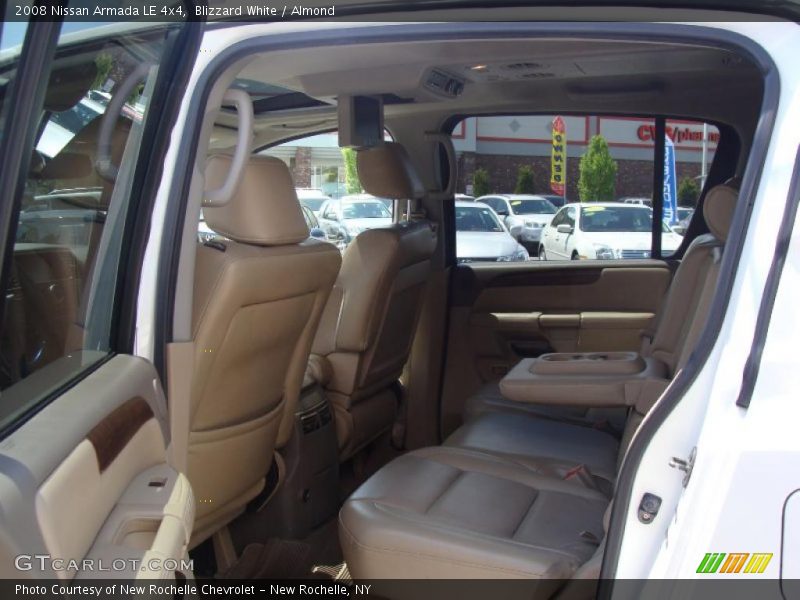 Blizzard White / Almond 2008 Nissan Armada LE 4x4
