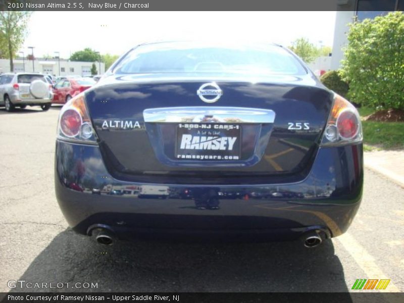 Navy Blue / Charcoal 2010 Nissan Altima 2.5 S