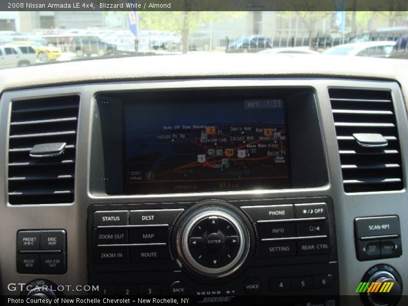 Blizzard White / Almond 2008 Nissan Armada LE 4x4