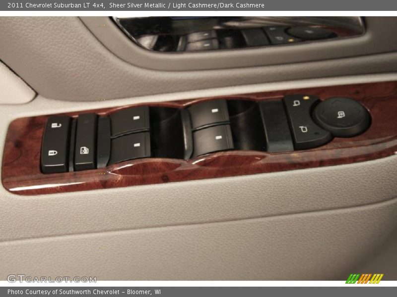 Sheer Silver Metallic / Light Cashmere/Dark Cashmere 2011 Chevrolet Suburban LT 4x4