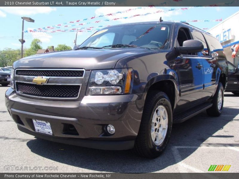 Taupe Gray Metallic / Ebony 2010 Chevrolet Suburban LT 4x4