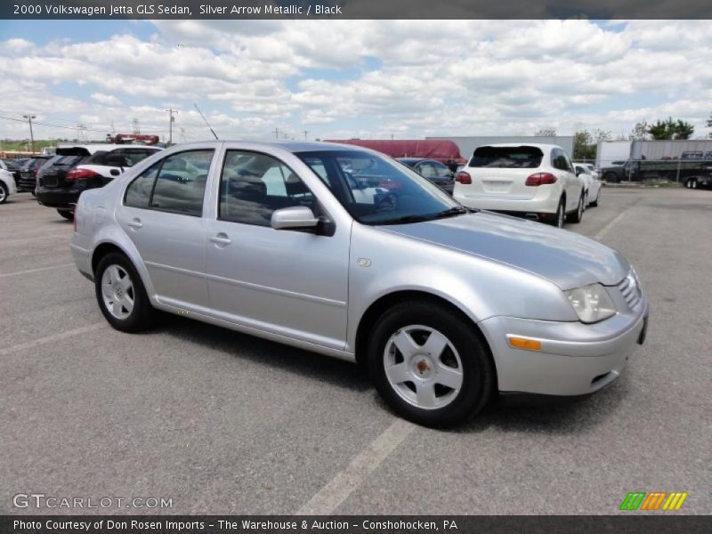 Front 3/4 View of 2000 Jetta GLS Sedan