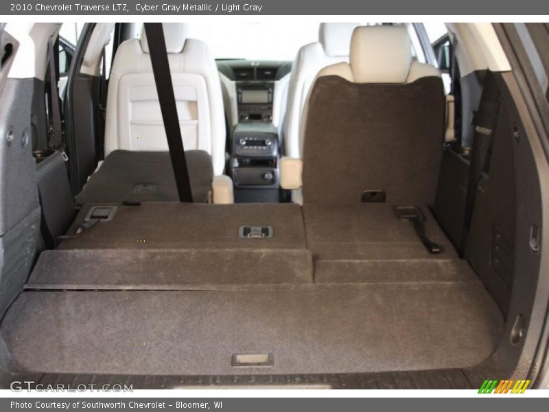 Cyber Gray Metallic / Light Gray 2010 Chevrolet Traverse LTZ
