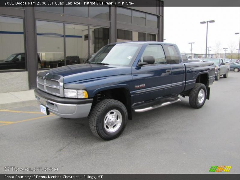 Front 3/4 View of 2001 Ram 2500 SLT Quad Cab 4x4