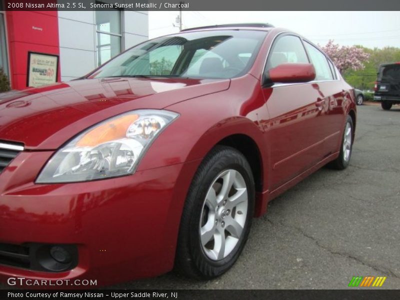 Sonoma Sunset Metallic / Charcoal 2008 Nissan Altima 2.5 SL
