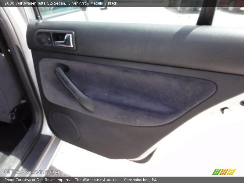 Silver Arrow Metallic / Black 2000 Volkswagen Jetta GLS Sedan