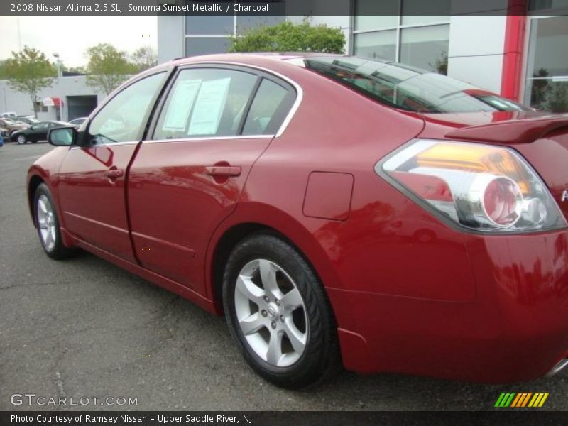 Sonoma Sunset Metallic / Charcoal 2008 Nissan Altima 2.5 SL