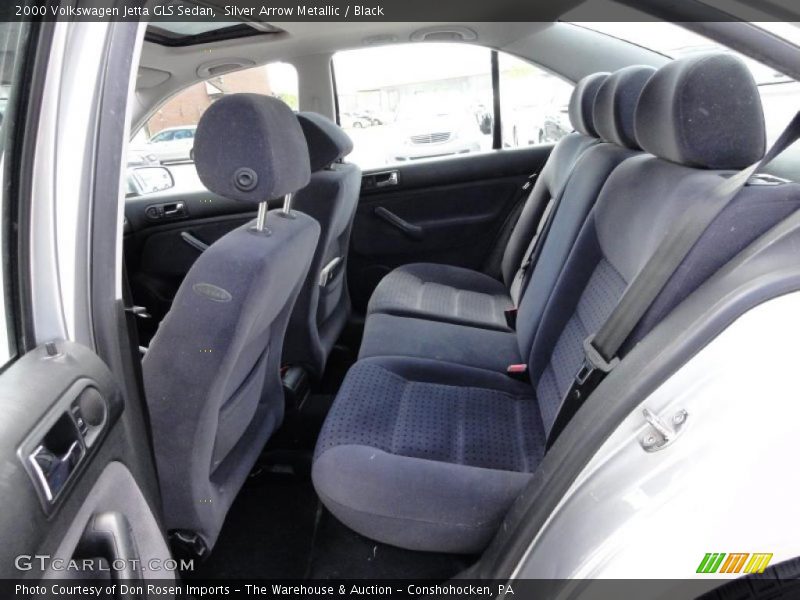 Silver Arrow Metallic / Black 2000 Volkswagen Jetta GLS Sedan