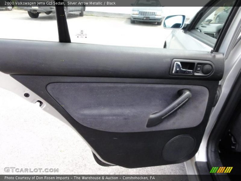 Silver Arrow Metallic / Black 2000 Volkswagen Jetta GLS Sedan