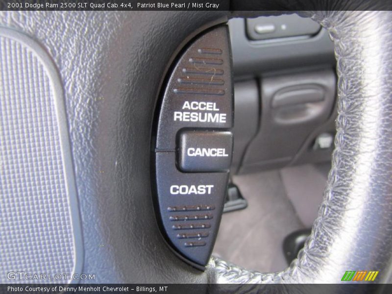 Controls of 2001 Ram 2500 SLT Quad Cab 4x4