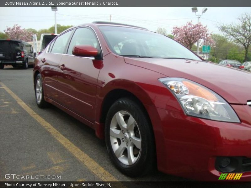 Sonoma Sunset Metallic / Charcoal 2008 Nissan Altima 2.5 SL