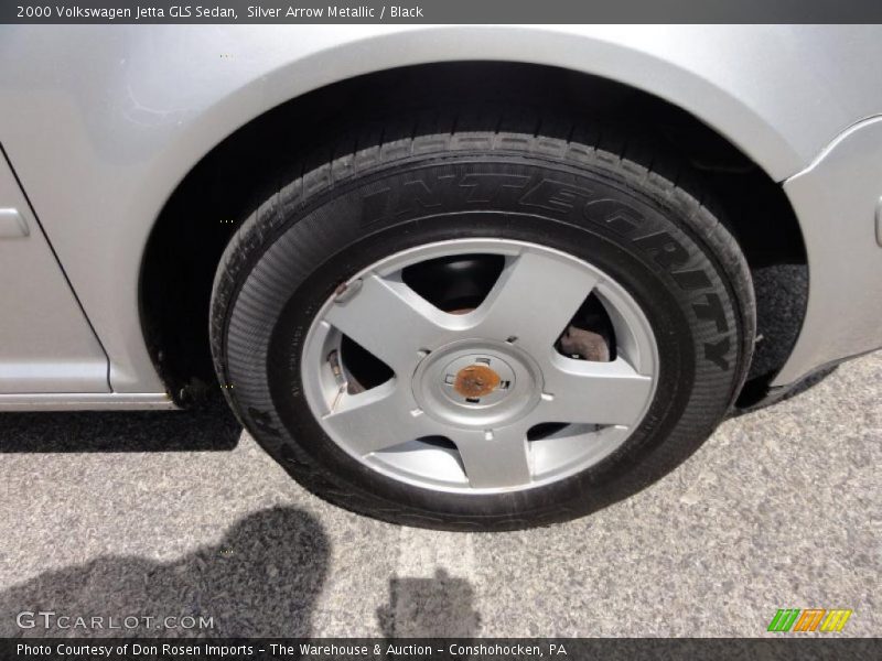 Silver Arrow Metallic / Black 2000 Volkswagen Jetta GLS Sedan
