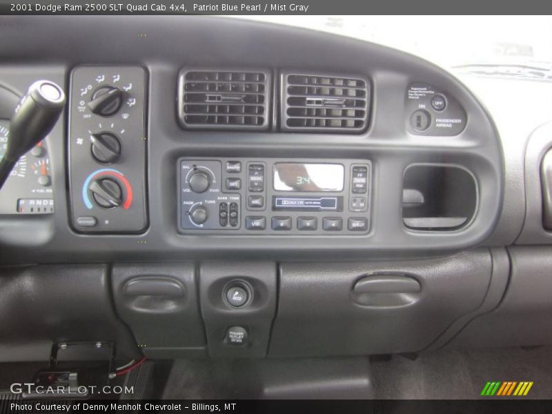 Controls of 2001 Ram 2500 SLT Quad Cab 4x4