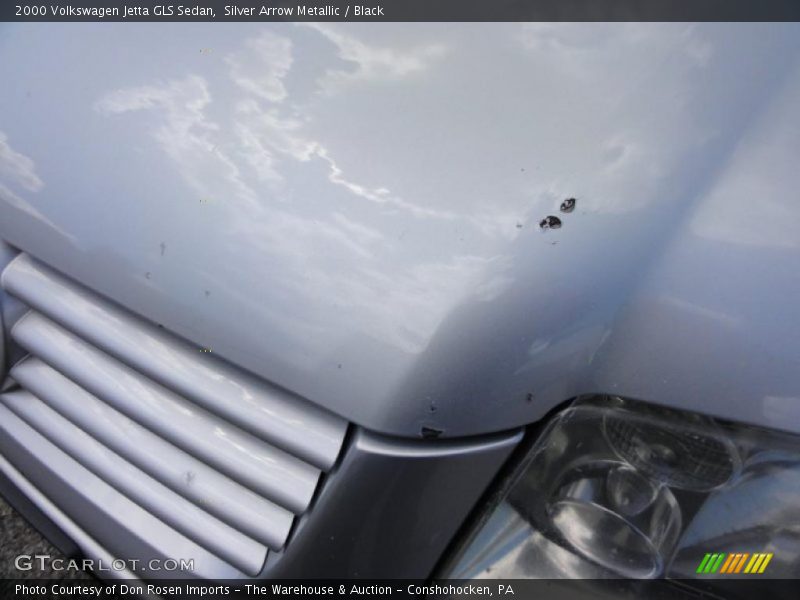 Silver Arrow Metallic / Black 2000 Volkswagen Jetta GLS Sedan