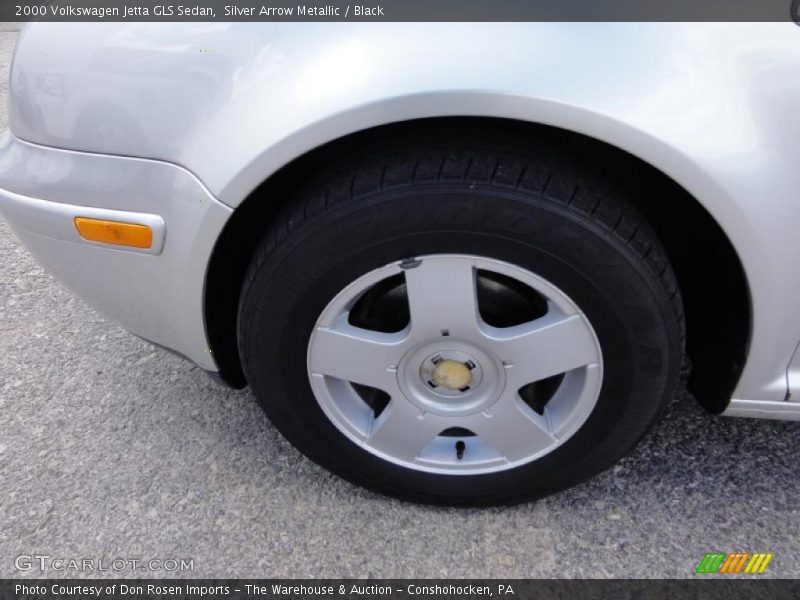 Silver Arrow Metallic / Black 2000 Volkswagen Jetta GLS Sedan