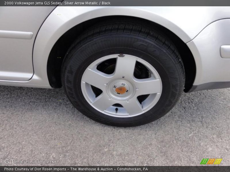 Silver Arrow Metallic / Black 2000 Volkswagen Jetta GLS Sedan