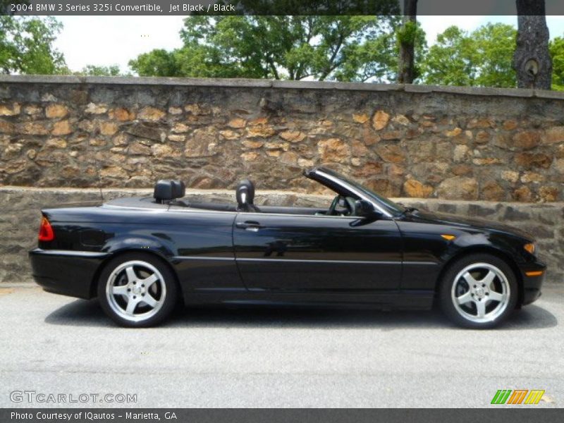 Jet Black / Black 2004 BMW 3 Series 325i Convertible