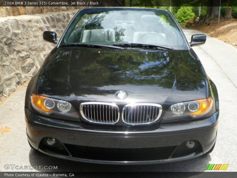 Jet Black / Black 2004 BMW 3 Series 325i Convertible