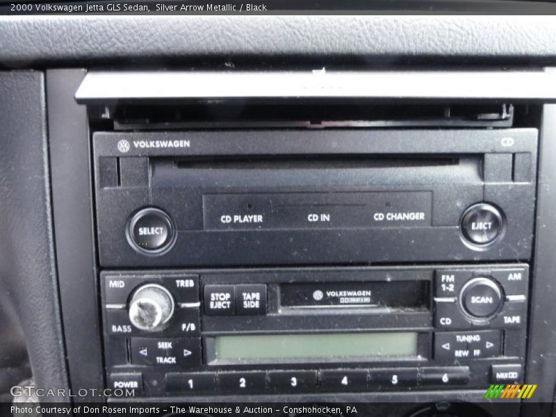 Silver Arrow Metallic / Black 2000 Volkswagen Jetta GLS Sedan