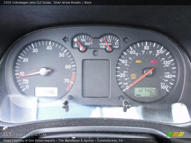  2000 Jetta GLS Sedan GLS Sedan Gauges