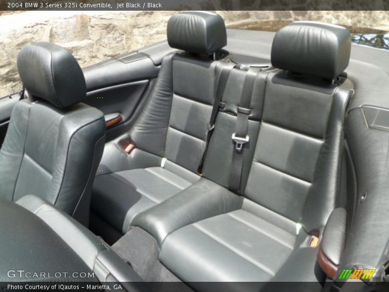 Jet Black / Black 2004 BMW 3 Series 325i Convertible