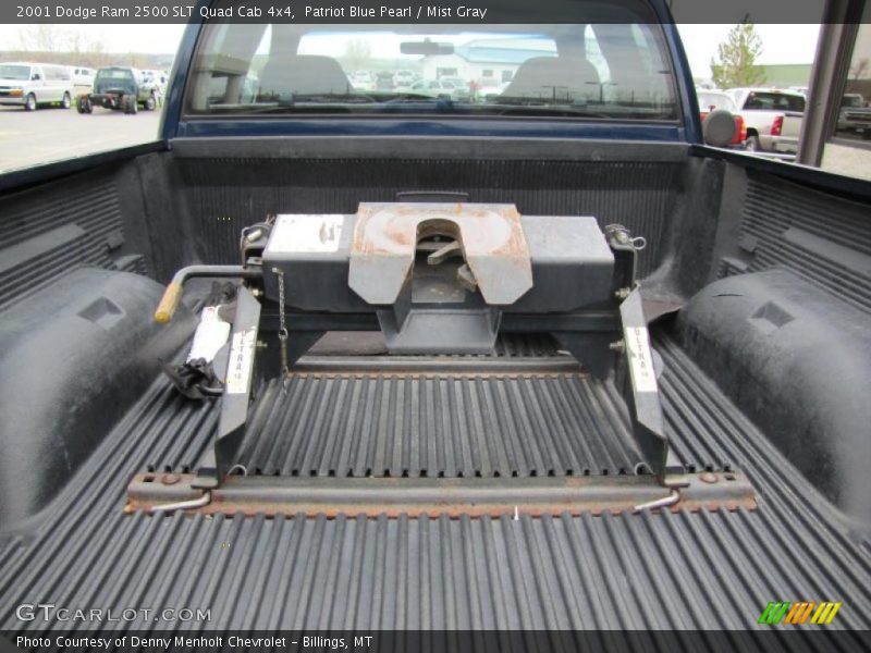 Patriot Blue Pearl / Mist Gray 2001 Dodge Ram 2500 SLT Quad Cab 4x4