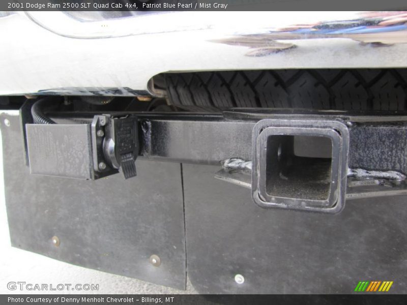 Patriot Blue Pearl / Mist Gray 2001 Dodge Ram 2500 SLT Quad Cab 4x4