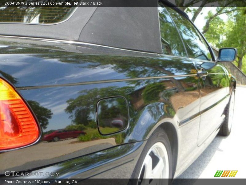 Jet Black / Black 2004 BMW 3 Series 325i Convertible