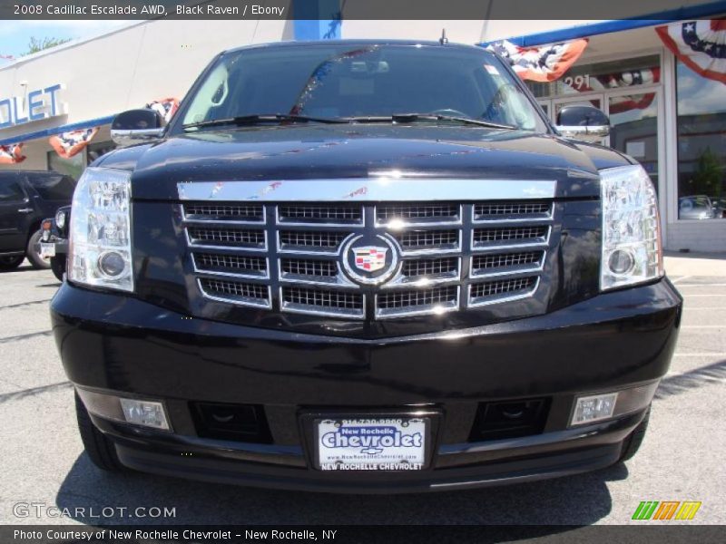 Black Raven / Ebony 2008 Cadillac Escalade AWD