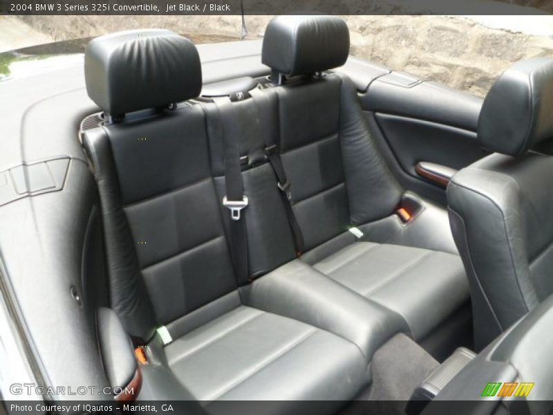 Jet Black / Black 2004 BMW 3 Series 325i Convertible