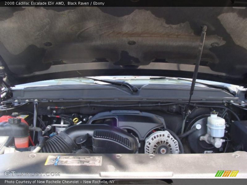 Black Raven / Ebony 2008 Cadillac Escalade ESV AWD