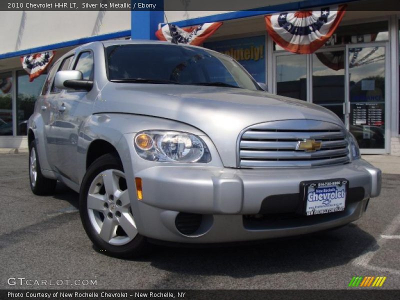 Silver Ice Metallic / Ebony 2010 Chevrolet HHR LT