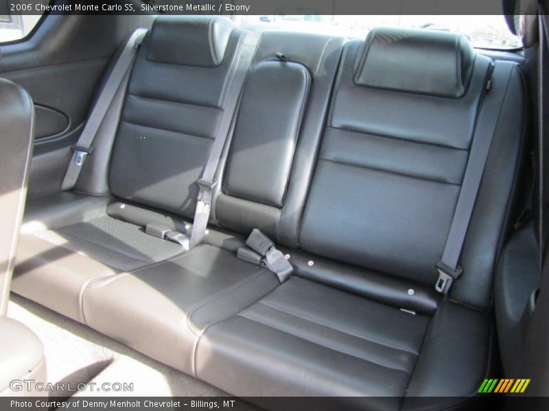  2006 Monte Carlo SS Ebony Interior