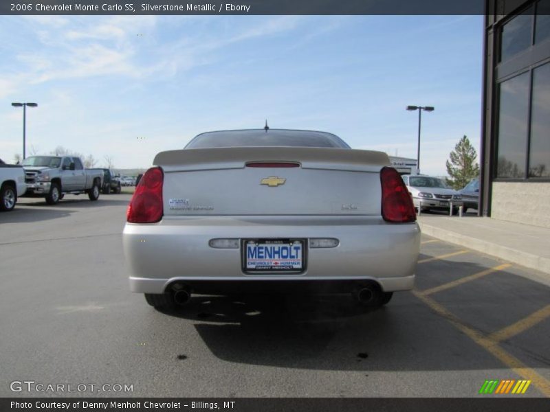 Silverstone Metallic / Ebony 2006 Chevrolet Monte Carlo SS