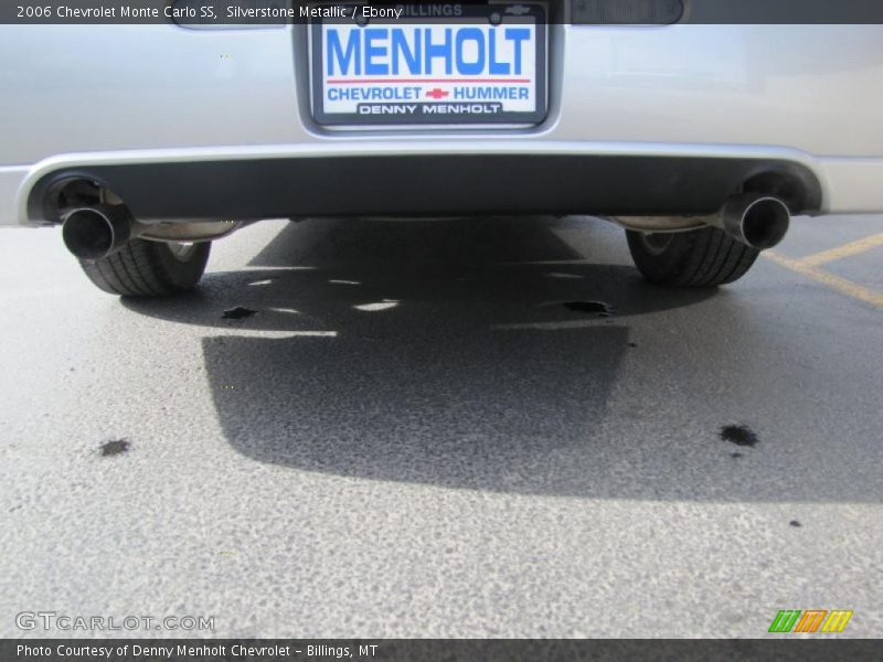 Silverstone Metallic / Ebony 2006 Chevrolet Monte Carlo SS