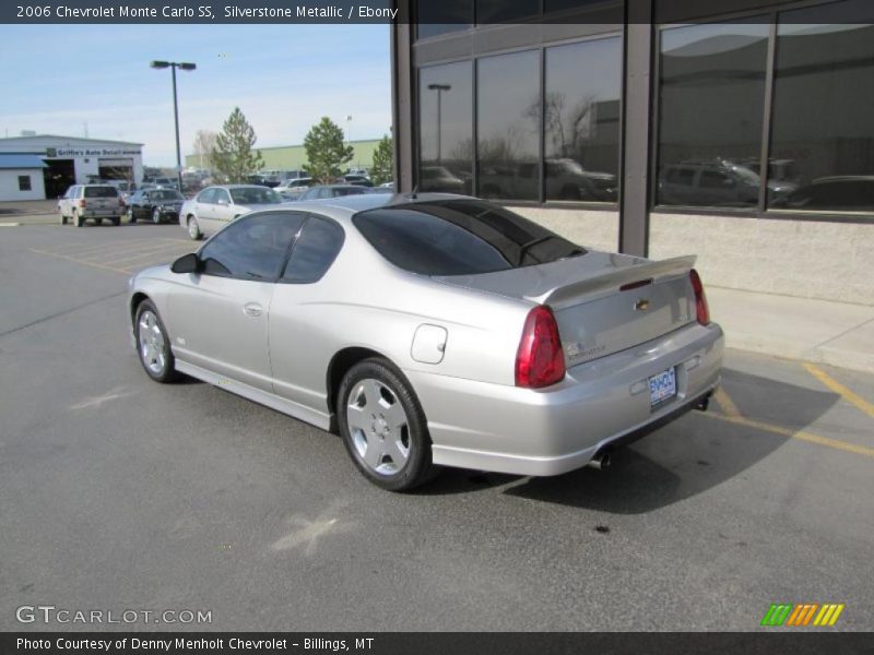 Silverstone Metallic / Ebony 2006 Chevrolet Monte Carlo SS