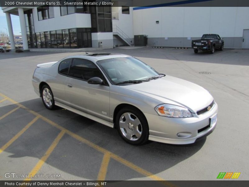 Silverstone Metallic / Ebony 2006 Chevrolet Monte Carlo SS