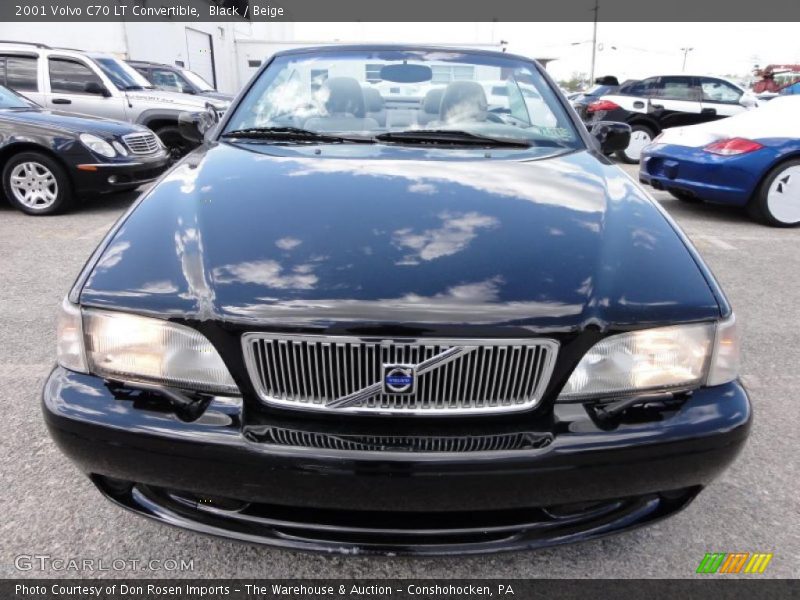 Black / Beige 2001 Volvo C70 LT Convertible